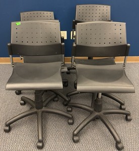 six black chairs  (r203)