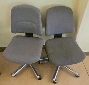 gray armless office chair (Hall 2F)