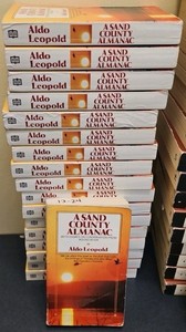 a sand County Almanac paperback  (r212)
