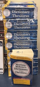 Merriman Websters dictionary thesaurus  (r212)