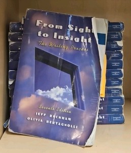 from sight to Insight the writing process paperback  (r212)
