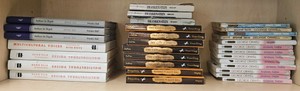 shelf of books  (r212)