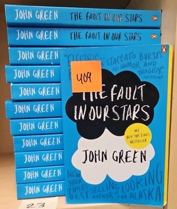 The Fault in Our Stars paperback  (r212)