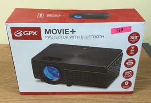movie plus projector with Bluetooth by gpx (r204)