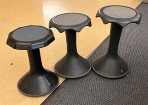 3 wobble chairs  (r202)