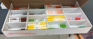 colored pencils and markers (R128)