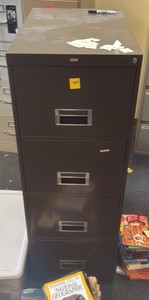 locked file cabinet  (r211)