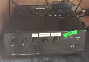 TOA amplifier (R126)