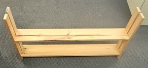 wooden bookcase 5.5 X 42.5  (r211)