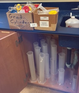 graduated cylinders (r134)