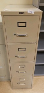 metal filing cabinet (R127)