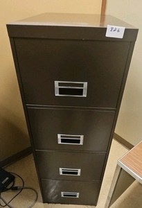 metal filing cabinet (R127)