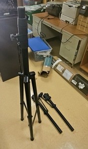 Heavy duty lighting tree stand with side bars (R127)