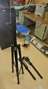 Heavy duty lighting tree stand with side bars (R127)
