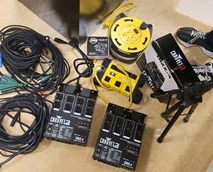 DMX dimmer switch pack and cables (R127)