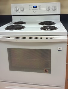 whirlpool stove top and oven (R132)
