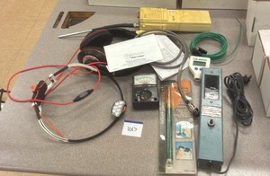 mixed science lab equipment and sensors lot (r134)