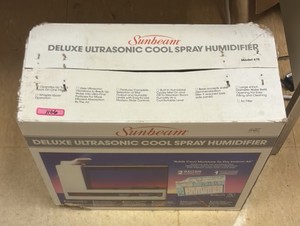 Sunbeam deluxe ultrasonic cool spray humidifier (R134.5)