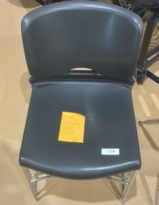 black chairs (gym)