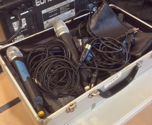 audio equipment (gym)