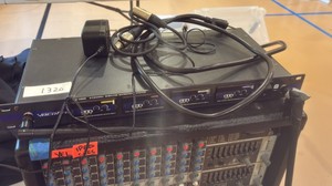 wireless microphone system (gym)