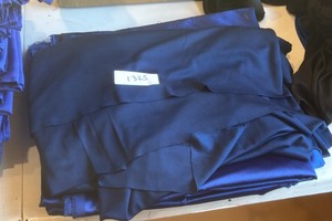 5 pieces Blue fabric (gym)