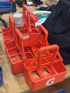 Gatorade Water Bottle Holders 6 in lot (gym)