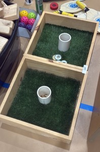 washer lawn game (gym)