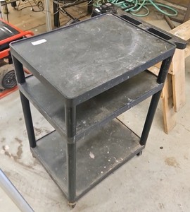 rolling media cart (R139)