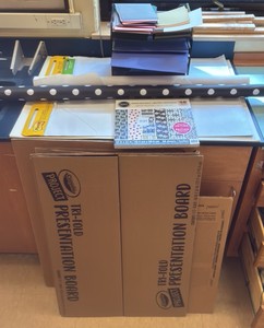 Paper and poster boards  (r136)