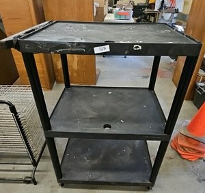 rolling media cart (r137)