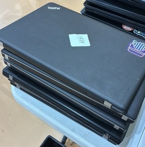 6 Black think pad computer (gym)