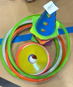 miscellaneous gym markers (gym)