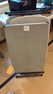 2 small rectangular tables (gym)