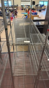 NSF wire racking on wheels (KITCHEN)