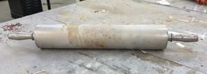 Metal rolling pin (Woodshop)