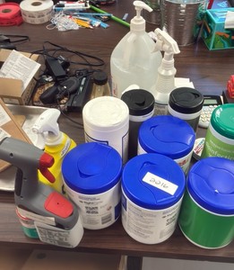 Cleaning supplies  (r114)