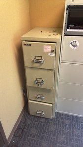Fire King 25 file cabinet(L-Office)