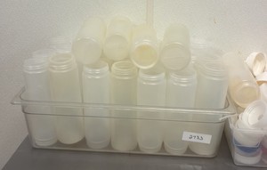 bottles with lids (KITCHEN)