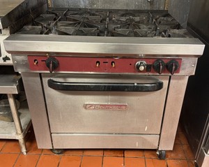 South Bend Gas 6 burner oven (KITCHEN)