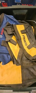 assortment of fabric tool bags (R139)
