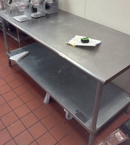 NSF Prep table (KITCHEN)