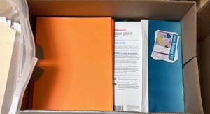 paper in picture frames