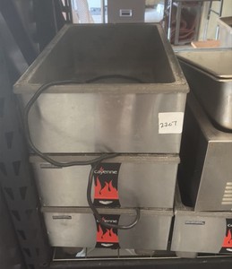Cayenne Countertop Food Warmers with Stainless Pans