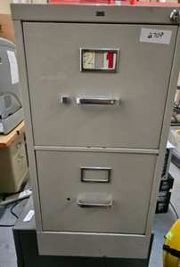 filing cabinet no key