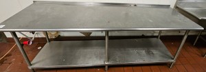 service table stainless steel (kitchen)
