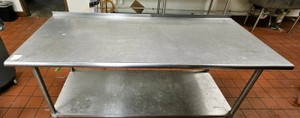 service table stainless steel (kitchen)