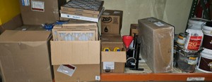 Shelf of miscellaneous  (r140)