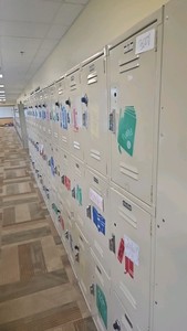 Bank of lockers  (C hall 2F)