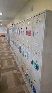 Bank of lockers  (C hall 2F)